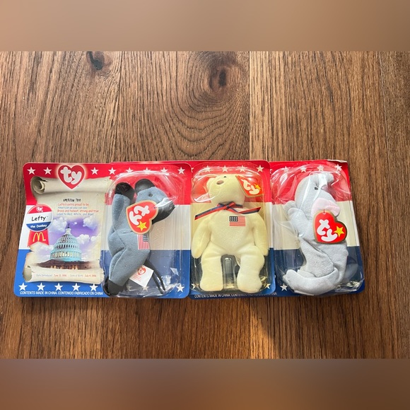 McDonalds American Trio beanie babies - Picture 10 of 10